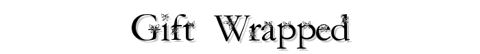 Gift Wrapped font